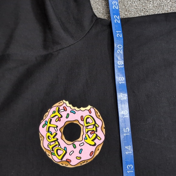 Dirty Kid Co The Simpsons 'The ATF Is Gay' Donut Tee Size Large in Black - Picture 6 of 7